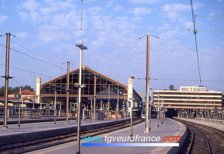 The station of Marseille Saint-Charles