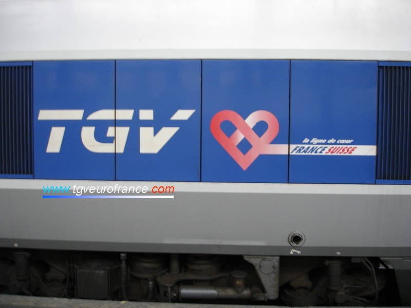 Logo TGV Lyria (La ligne de Cœur France-Suisse)