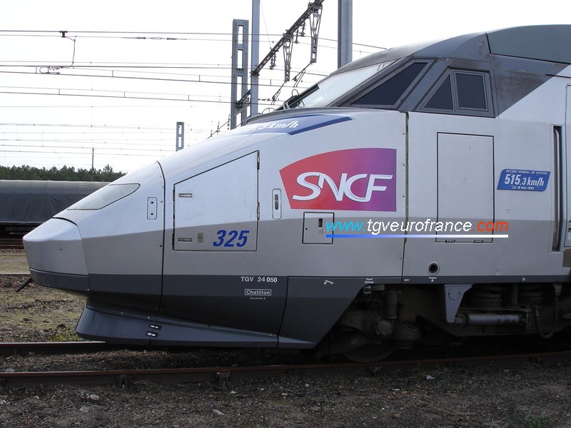 Une rame TGV