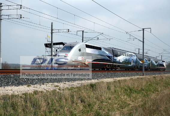La rame TGV POS 4402