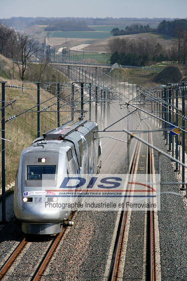 La rame TGV du record du monde de vitesse sur rail